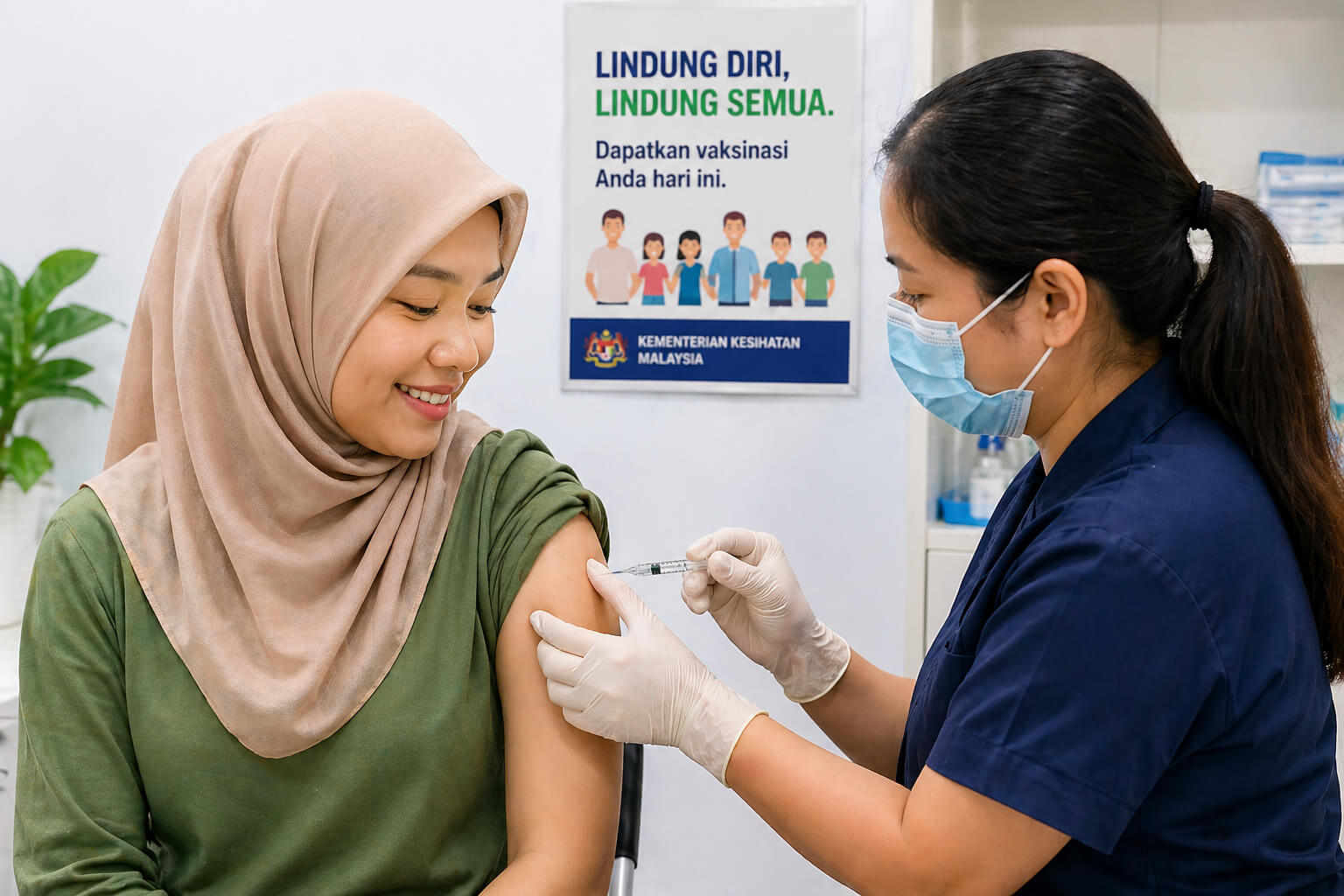 General vaccination service at Klinik Dr Care Rawang